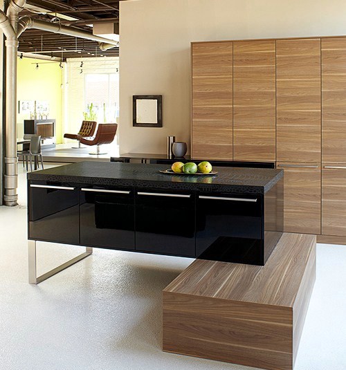 Decorative quartz countertops and wall panels Interior Design Ideas