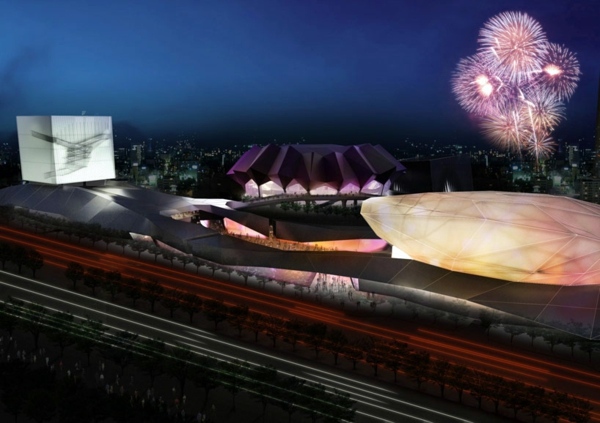 Ultra modern and innovative architecture - Taipei Pop Music Center