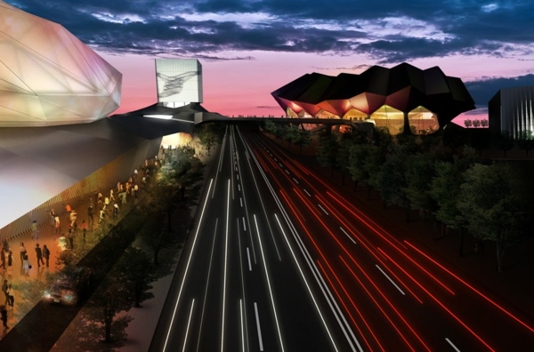 Ultra modern and innovative architecture - Taipei Pop Music Center