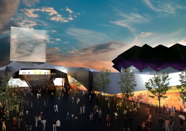 Ultra modern and innovative architecture - Taipei Pop Music Center