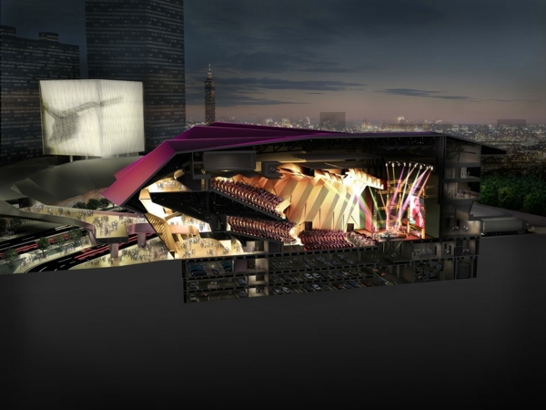 Ultra modern and innovative architecture - Taipei Pop Music Center