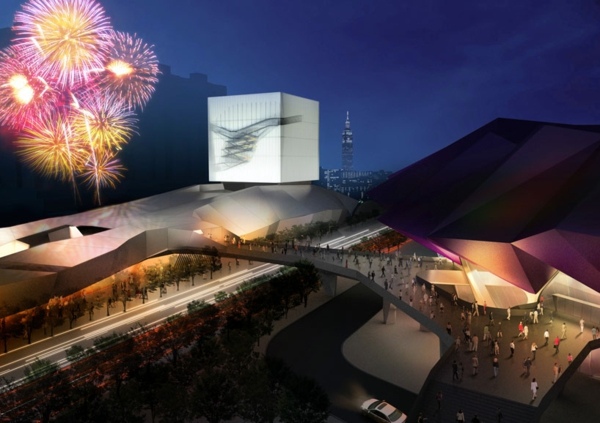 Ultra modern and innovative architecture - Taipei Pop Music Center
