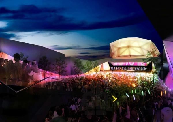 Ultra modern and innovative architecture - Taipei Pop Music Center