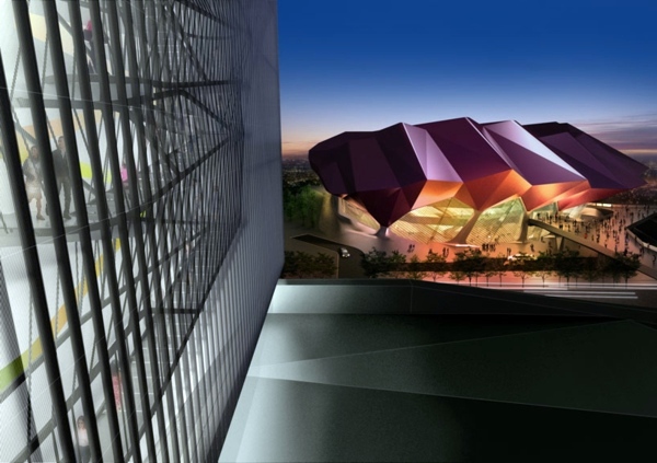 Ultra modern and innovative architecture - Taipei Pop Music Center