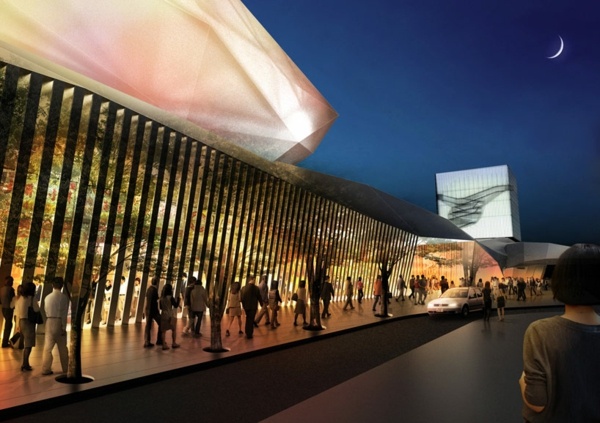 Ultra modern and innovative architecture - Taipei Pop Music Center