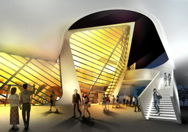 Ultra modern and innovative architecture - Taipei Pop Music Center