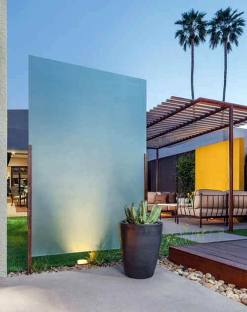 12 Tips for modern design in the garden or in the backyard