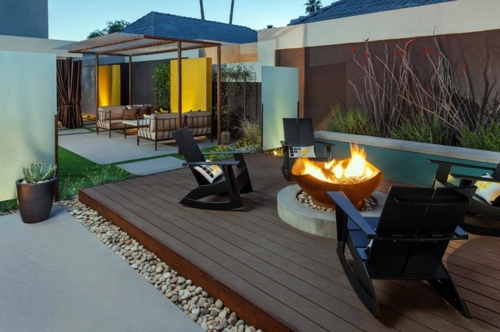 12 Tips for modern design in the garden or in the backyard