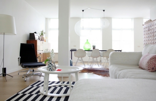 An apartment with swing - great design ideas for your home