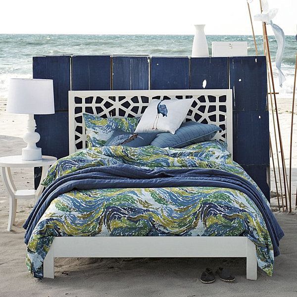 Cool ideas for summer decoration in bedroom and bathroom