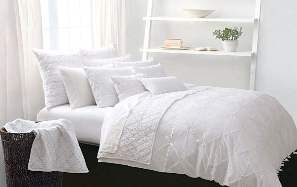 Cool ideas for summer decoration in bedroom and bathroom