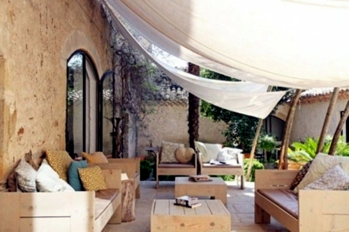 20 Cool, modern garden furniture mounted designs for terrace and balcony