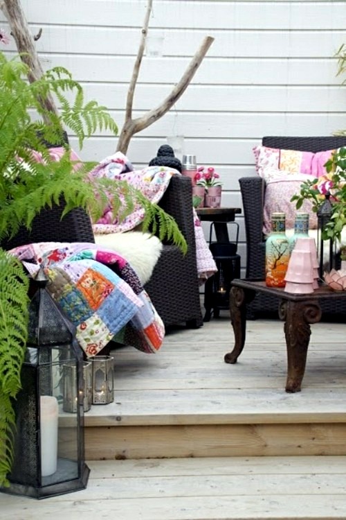 20 Cool, modern garden furniture mounted designs for terrace and balcony Avso