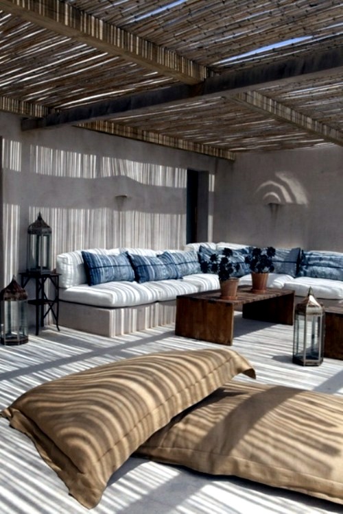 20 Cool, modern garden furniture mounted designs for terrace and balcony
