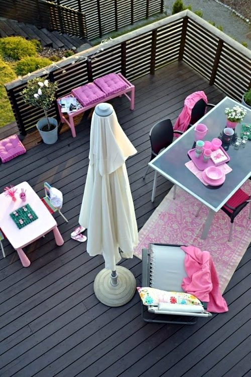 20 Cool, modern garden furniture mounted designs for terrace and balcony