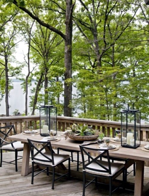 20 Cool, modern garden furniture mounted designs for terrace and balcony