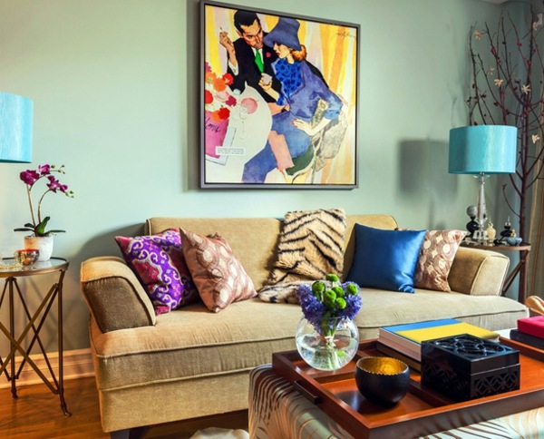 Wall Color Ideas - Create a colorful wall decoration