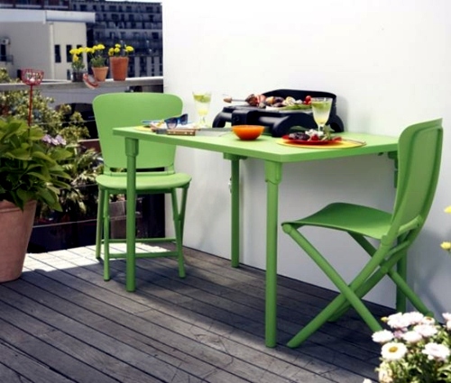 Cool balcony furniture ideas - 15 practical tips for a beautiful terrace