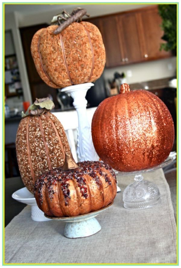 Halloween decoration do it yourself - festive craft ideas