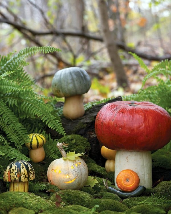 Halloween decoration do it yourself - festive craft ideas