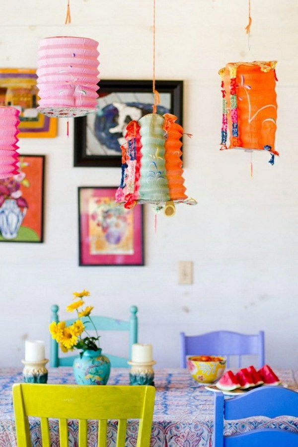 Fresh spring decorations in the dining room - 30 inspiring ideas