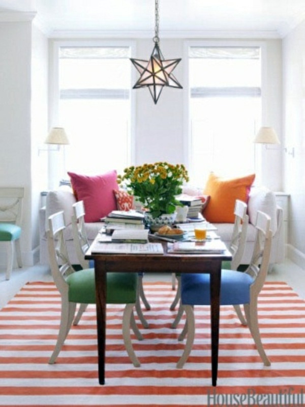 Fresh spring decorations in the dining room - 30 inspiring ideas