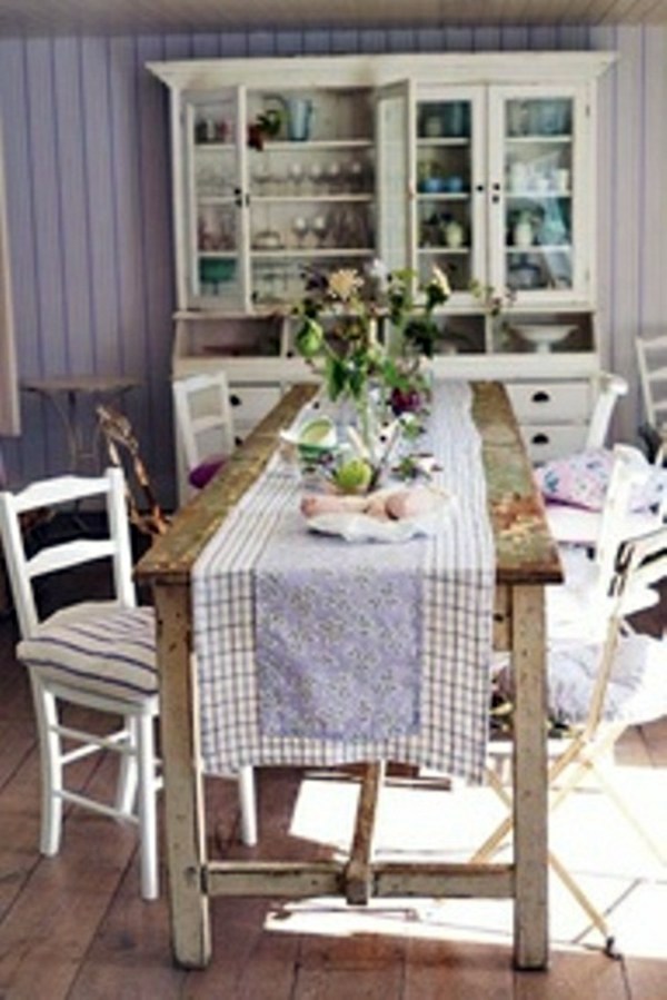 Fresh spring decorations in the dining room - 30 inspiring ideas