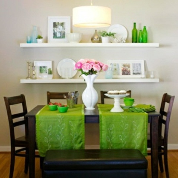 Fresh spring decorations in the dining room - 30 inspiring ideas