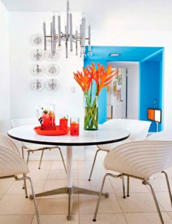 Fresh spring decorations in the dining room - 30 inspiring ideas