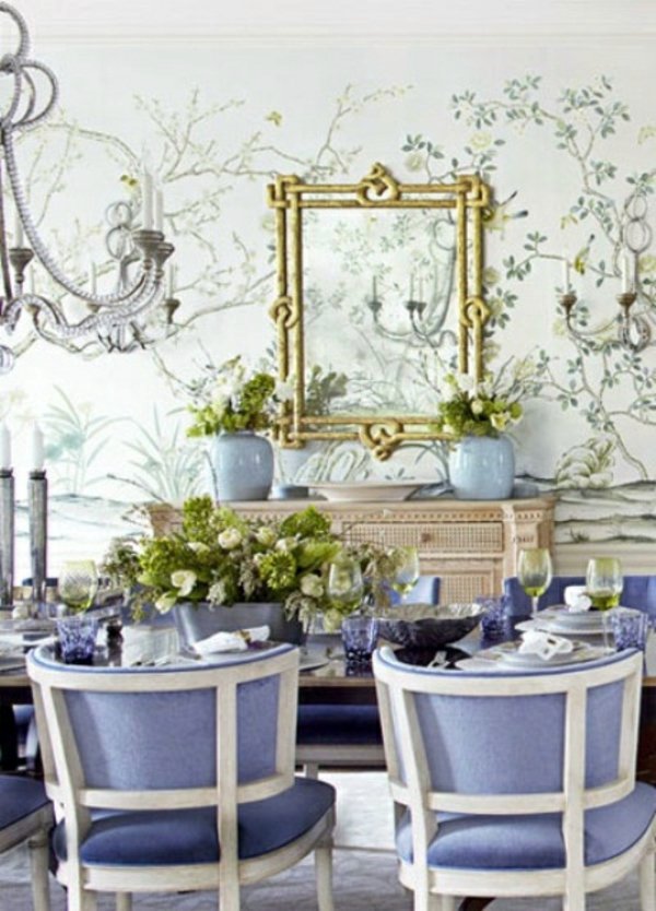 Fresh spring decorations in the dining room - 30 inspiring ideas