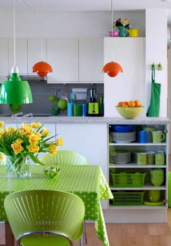 Fresh spring decorations in the dining room - 30 inspiring ideas