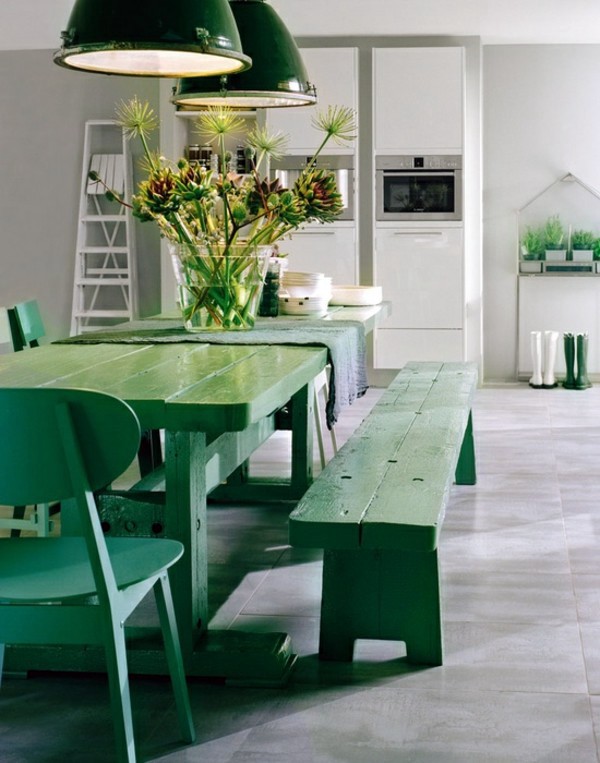 Fresh spring decorations in the dining room - 30 inspiring ideas