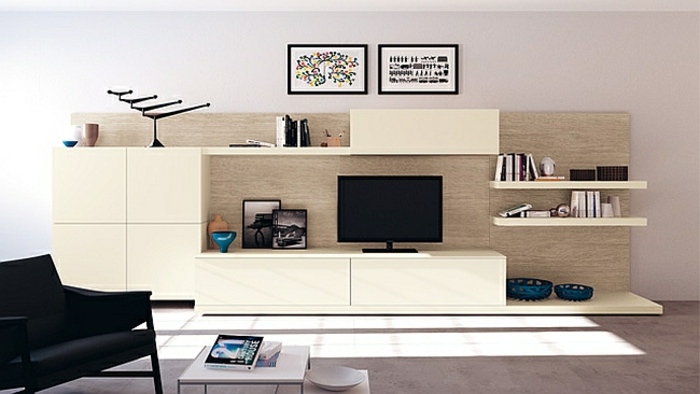 Living room interior design ideas in minimalist style