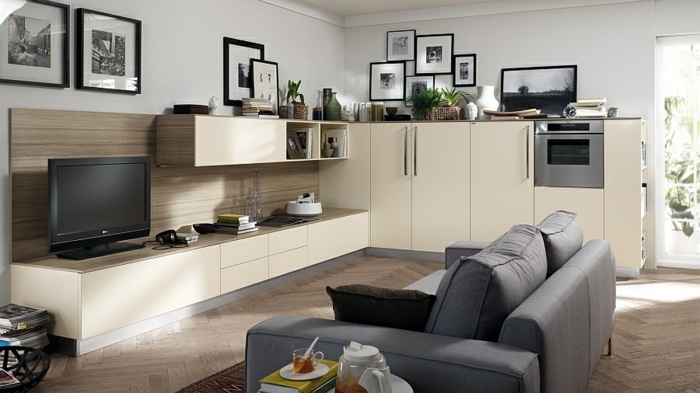 Living room interior design ideas in minimalist style