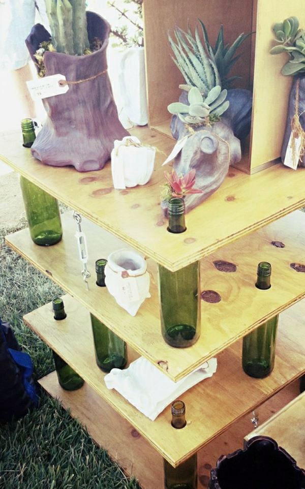 26 craft ideas for DIY projects from wine bottles