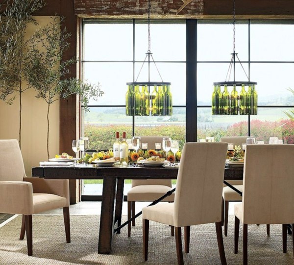 26 craft ideas for DIY projects from wine bottles