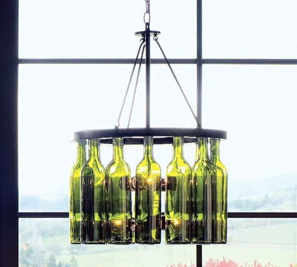 26 craft ideas for DIY projects from wine bottles