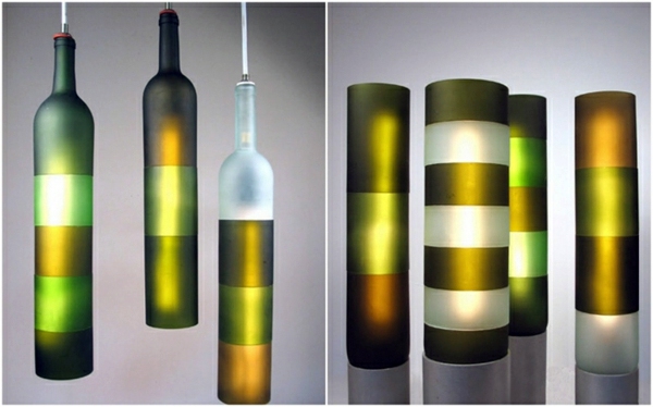 26 craft ideas for DIY projects from wine bottles