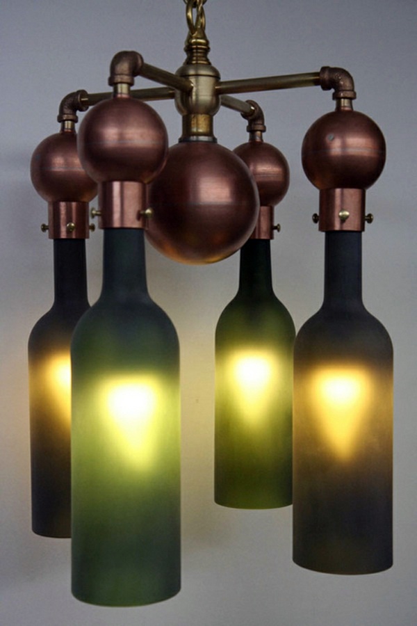 26 craft ideas for DIY projects from wine bottles
