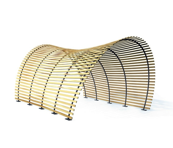 Designer wooden pergola - Italian Design for your outdoor area