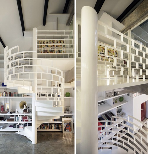 Go to top: 10 stunning innovative stairs with or without railings