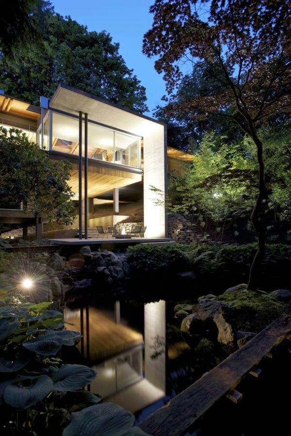 Modern house in the countryside - Southlands Residence in Vancouver offers with nature united interiors Modern house in the countryside - Southlands Residence in Vancouver offers with nature united interiors