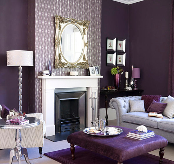 Ambience in Purple – The splendor of the violet interior | Avso