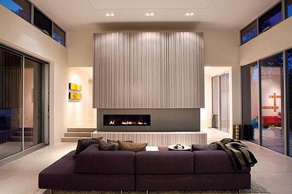 Ambience in Purple - The splendor of the violet interior