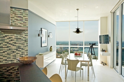 Esszimmer - Properly understood - you can use blue in the dining room! Esszimmer - Properly understood - you can use blue in the dining room!