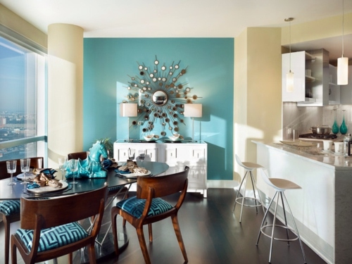 Properly understood - you can use blue in the dining room!