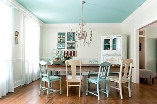 Properly understood - you can use blue in the dining room!