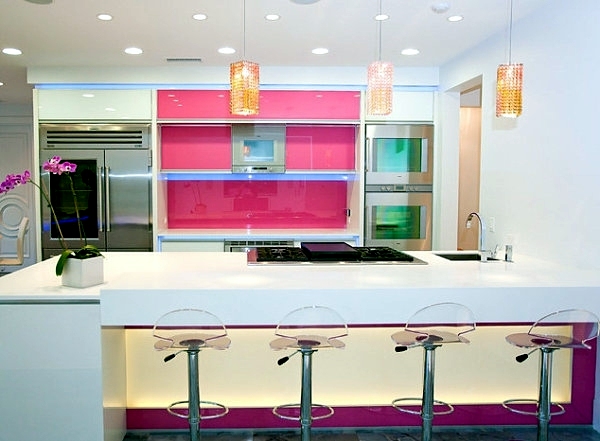 Funny home design ideas for cool interiors in bright colors