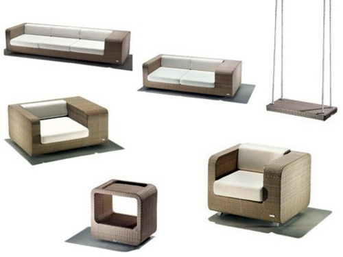 Rattan Garden Furniture Ideas - Design your balcony or garden with designer furniture