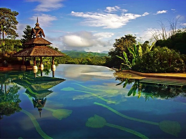 The most beautiful endless pool of water - fantastic resorts